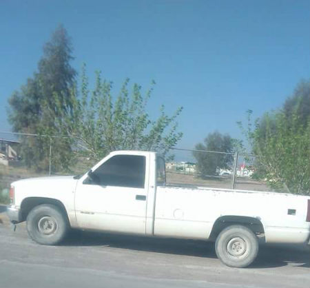 La camioneta fue robada la madrugada del martes 15.