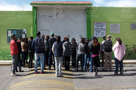 La escuela presenta varias anomalías sin arreglo.