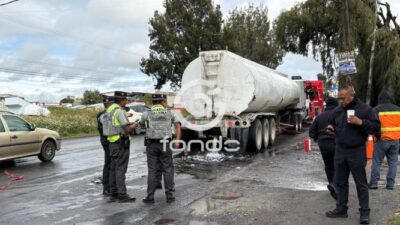 TRAGEDIA. José Alberto no llevaba el cinturón y murió al estrellarse atrás de una pipa