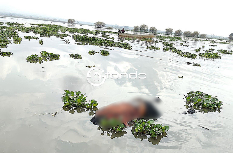 MISTERIO. Aparece cuerpo sin vida de un hombre en una laguna del Edomex