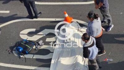 TRAGEDIA. Víctor perdió el control de su motocicleta y la vida se le escapó en un instante