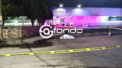 FEMINICIDIO #102. Abandonan a una mujer asesinada en la puerta de un hospital en Edomex