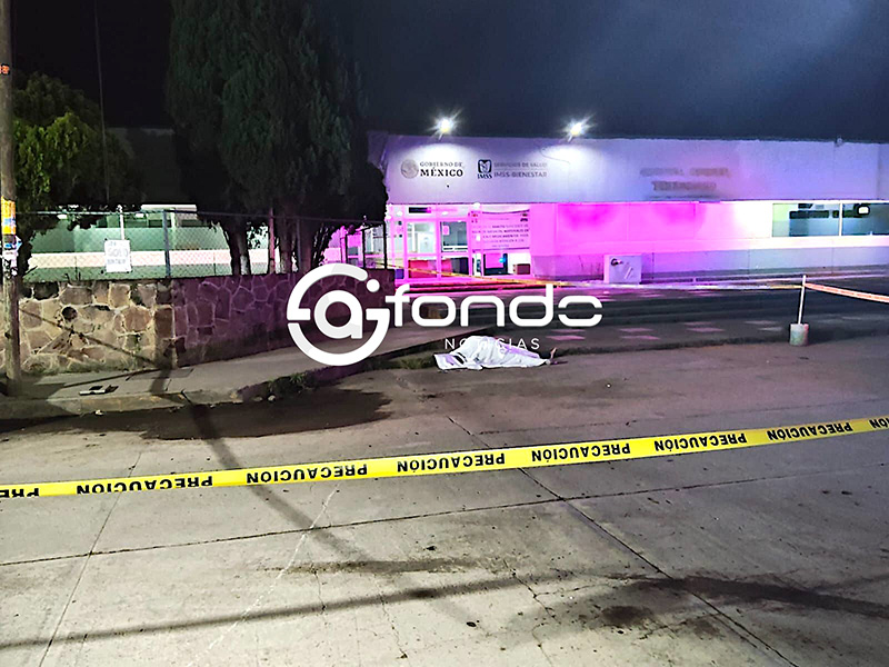 FEMINICIDIO #102. Abandonan a una mujer asesinada en la puerta de un hospital en Edomex