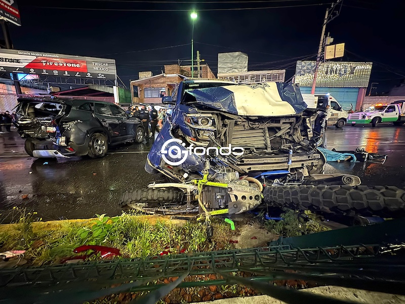 ÚLTIMA HORA. Luis Fernanda tenía 20 años; murió esta noche al chocar patrulla con moto y tres autos