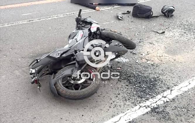 TRAGEDIA. Jesús Isidro era policía, regresaba a su casa en motocicleta y en la autopista murió