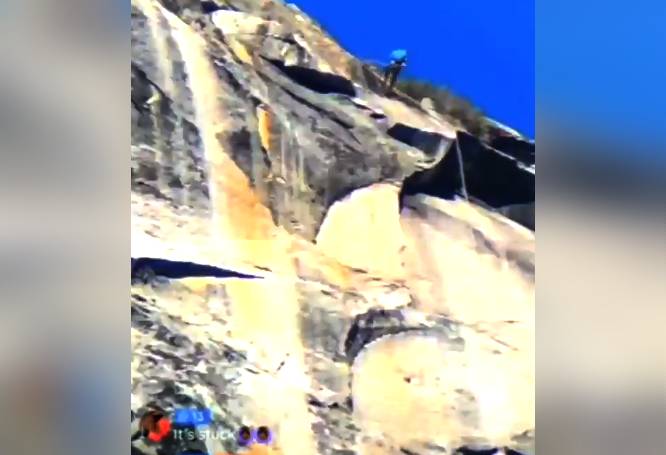 VIDEO: Alpinista de 23 años transmite su propia muerte en vivo en Tiktok