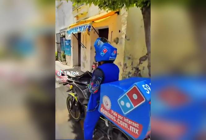 VIDEO: Difunden estafa de los falsos repartidores de Domino´s Pizza