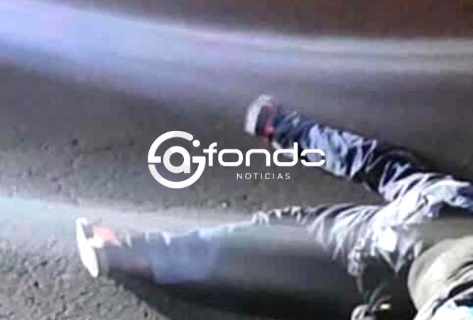 TRAGEDIA. Motociclista viajaba de noche en autopista; un conductor lo mató e intentó huir