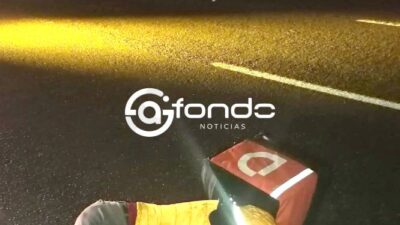 TRAGEDIA: Joven se ganaba la vida repartiendo comida en moto y anoche murió chocado