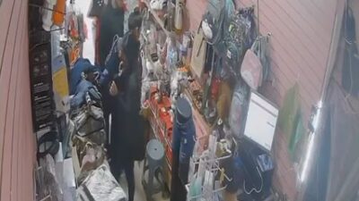 VIDEO: Graban a organizada banda de ladrones; así roban en varias tiendas
