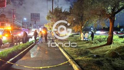 TRAGEDIA. Ubaldo iba manejando una camioneta de lujo; murió después de chocar y salir disparado
