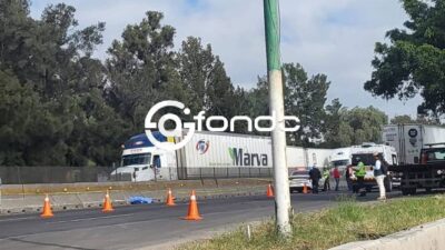 TRAGEDIA. Rubén iba manejando su moto sobre la autopista rumbo a su trabajo a donde nunca llegó