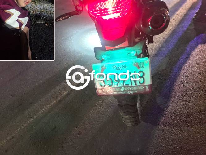 TERRIBLE. Chavito hacía ‘trucos’ con una moto y terminó muerto en el asfalto