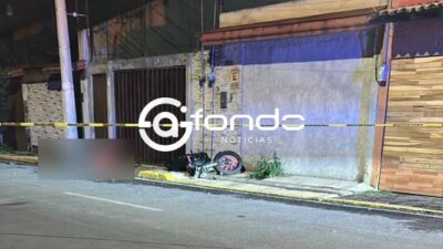 TRAGEDIA. Aficionados regresaban del estadio y se accidentaron en su moto; hay un muerto