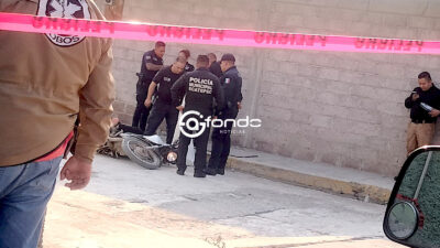 ÚLTIMA HORA. Asesinan a un hombre en moto de 14 disparos; van 3 homicidios este año en esa calle