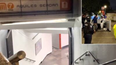 VIDEO: Joven mujer se asoma a ver si venía el tren y muere de un golpe en el Metro