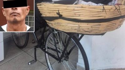 ATENCIÓN: Delincuente ‘disfrazado’ usaba bicicleta de panadero