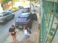 VIDEO: La vieron cerca; blindaje salva a dos hombres de ser ejecutados