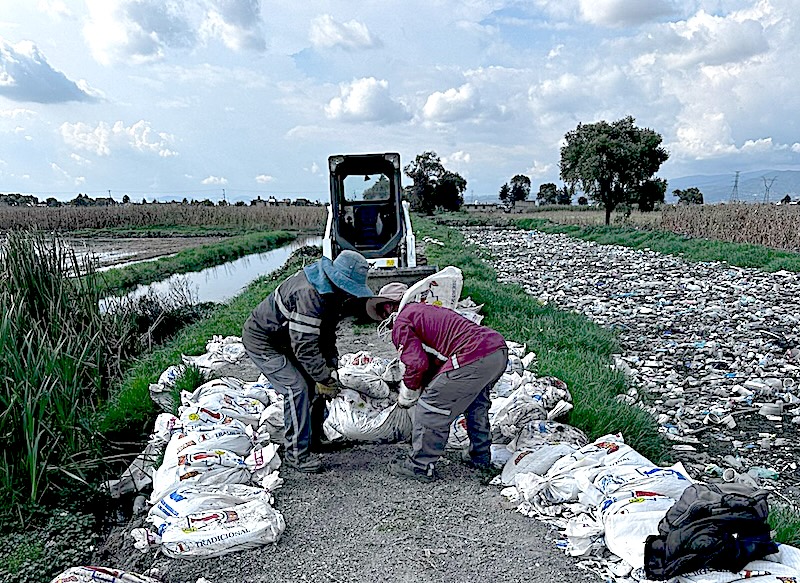 AUXILIO. Gobierno de Toluca brinda apoyo a comunidades afectadas por las inundacionjes