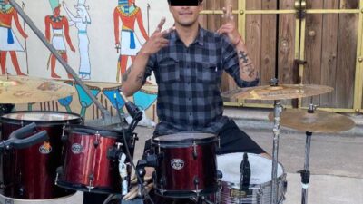 MONSTRUO. José asesinó a Itzel y meti{o su cuerpo en una cisterna; tocaba la batería y era fan de Rammstein