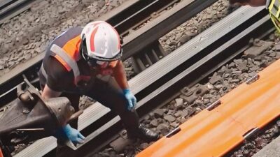VIDEO. Algo terrible ocurrió en una estación del Metro; una persona quedó sin vida en las vías