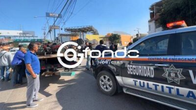 URGENTE: Trailero mata a motociclista y escapa; familiares identifican el cuerpo
