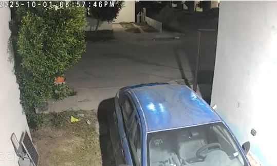 VIDEO: Mujer sale de casa aterrada para que ya no la siguieran golpeando