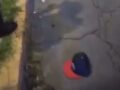 VIDEO: Motociclista termina sin un pie luego de un fuerte accidente