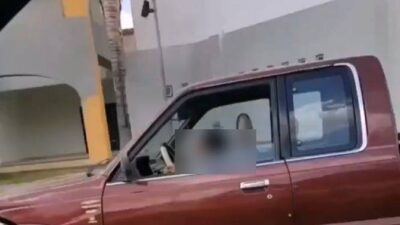VIDEO: ‘¡Vas a ver, Emiliano!’; graban a niño manejando a toda velocidad