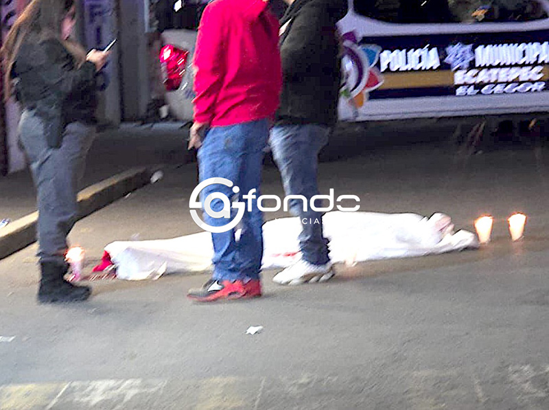 DELINCUENCIA. Fuerte balacera entre grupos de choque deja un muerto y un herido en Ecatepec