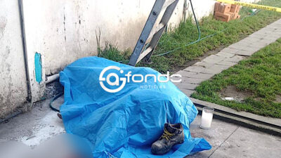 TRAGEDIA. Sergio trabajaba como albañil; hoy se cayó de una escalera y murió