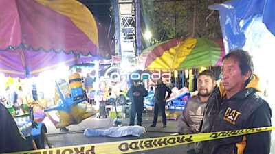 ÚLTIMA HORA. Asesinan a balazos a un joven entre los puestos y juegos mecánicos de una feria