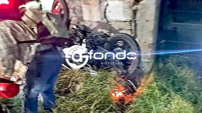 LAMENTABLE. Juan Jesús tenía 25 años; murió al estrellarse en su moto contra una barda