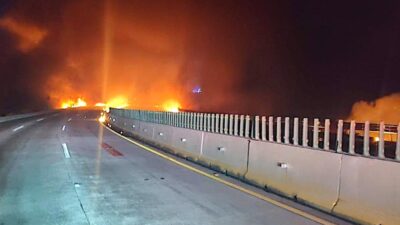 ÚLTIMA HORA. Explota una pipa cargada con gas lp; cierran autopista México-Puebla