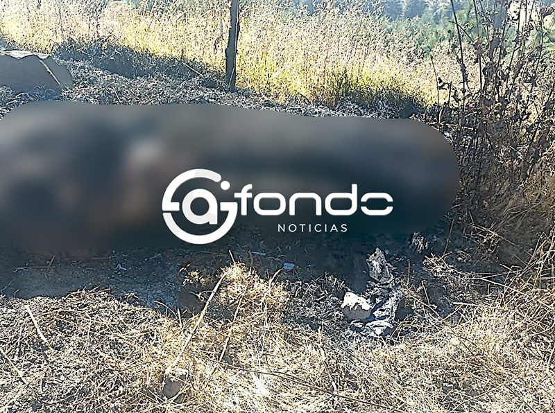 ATERRADOR. Vecinos encuentran el cuerpo de un hombre calcinado en un camino de terracería