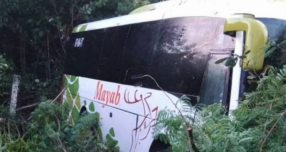 MISTERIO: ‘Desaparecen’ pasajeros y chofer de autobús tras extraño accidente