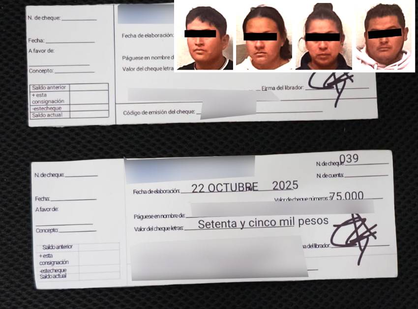 ATENCIÓN: Estafadores engañan a abuelos con cheques afuera de bancos