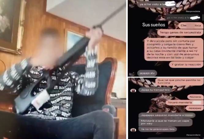 PELIGRO: Exalumno armado amenaza con feminicidios de compañeras