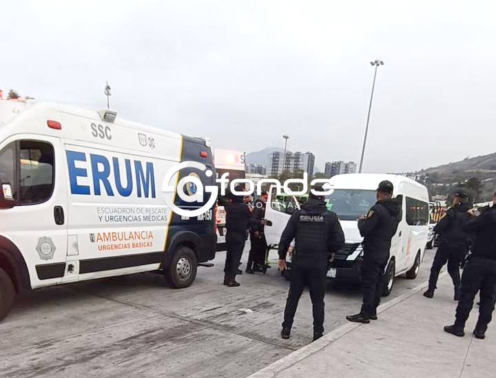 VIDEO. Delincuente en moto dispara contra chofer de combi y lo deja grave