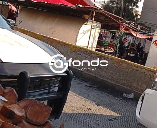 TERROR. Encapuchados en moto abren fuego en un tianguis de Ecatepec y matan a un hombre