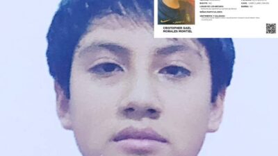 ATENCIÓN: Cristopher tiene 13 años, fue a una fiesta de disfraces y lleva 17 días desaparecido
