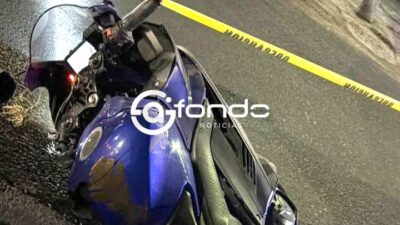 VIDEO: Motociclista pierde el control, cae en la carretera y termina muerto