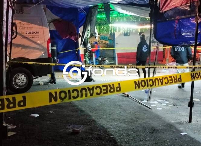 EJECUTADO. ‘El Cairo’ vendía ropa, comida y drogas; ayer lo mataron entre los puestos de Tepito