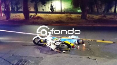 DRAMÁTICO. Alexis tenía 23 años, regresaba a casa de madrugada y murió al caer de su Itálika