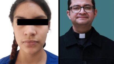 TERRIBLE. Fátima ofrecía servicios al padre Ernesto Baltazar desde hace un año; lo goteó y luego lo mataron