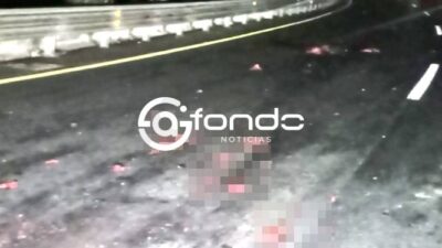HORROR. Cuerpo queda despedazado tras ser arrollado por varios vehículos en una carretera