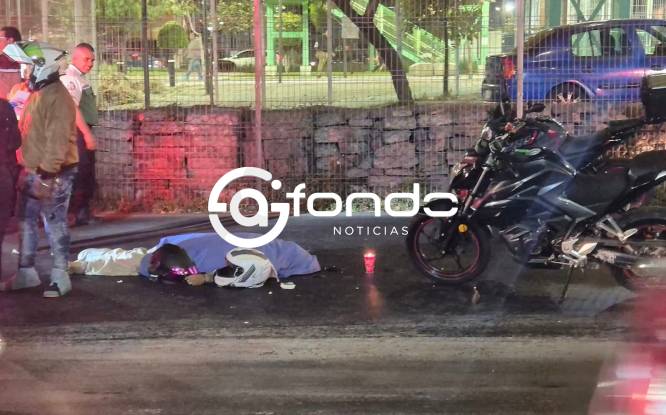 TRAGEDIA. Mario Javier tenía 21 años y se dirigía de regreso a casa; cayó de su moto y un tráiler le quitó la vida