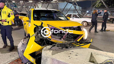 ACCIDENTE. Taxi de Yellow Cab se estrella a toda velocidad; el conductor murió