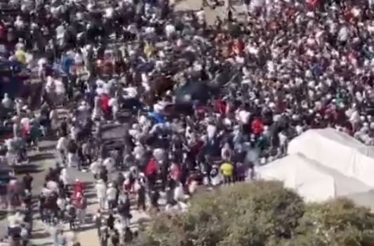 VIDEO: Evento del ‘Bogueto’ se sale de control y arrollan a cinco personas