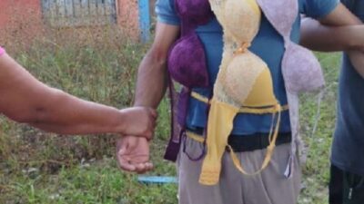 ALERTA: Sujeto robaba brasieres de los tendederos y vecinas lo someten